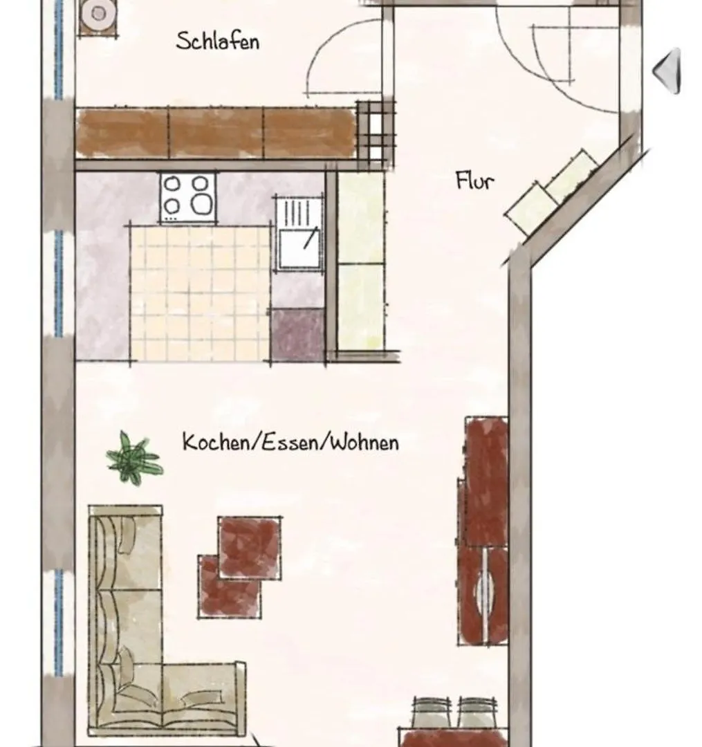 Appartement Wildes Wohnen à Peiting